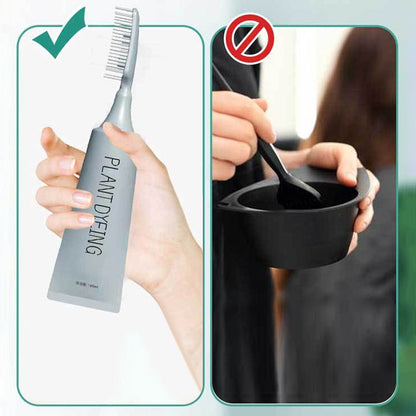 🥳2026 Hot Selling Item🥳💞 Over 50,000 units sold! 🌿🪥 50% Off! Plant-based comb-type hair dye—naturally deepens hair color. Gentle and chemical-free! 🌸✨