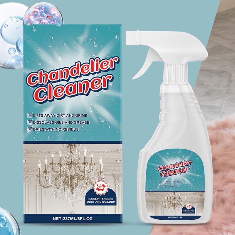 💡50% DI SCONTO🧼 Spray detergente per lampadari | Potente smacchiatore · Sicuro su tutti i materiali, non lascia residui · Protegge il metallo dall'ossidazione · Adatto a lampadari e luci decorative