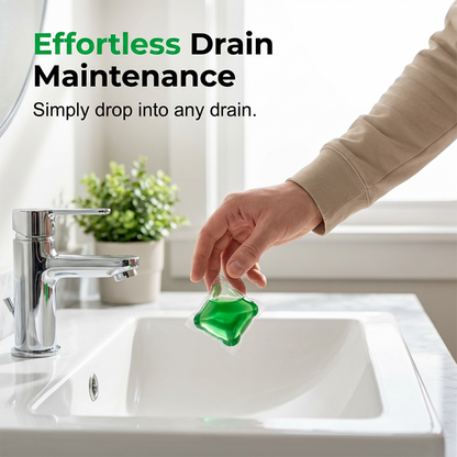 🌱♻️ Capsule Deodorizzanti Bio-Enzimatiche – La soluzione eco-friendly per scarichi senza odori! 🚿🍃