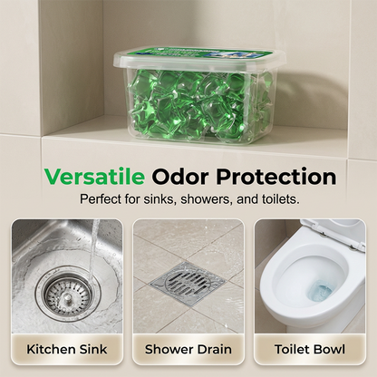 🌱♻️ Capsule Deodorizzanti Bio-Enzimatiche – La soluzione eco-friendly per scarichi senza odori! 🚿🍃