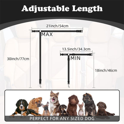 🐕🦺Cintura di sicurezza e guinzaglio 2 in 1 per cani