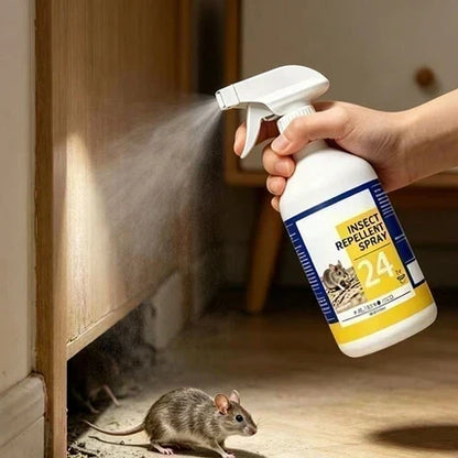 🐭🚫 SCONTO 50%! Spray universale anti-roditore – Di origine vegetale, inodore e a lunga durata – Allontana topi, ratti e altri roditori – Perfetto per cantina, garage, giardino e auto ✨
