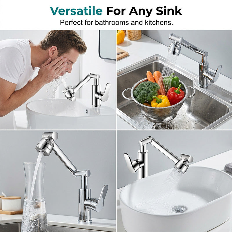 ⏳🔥 50% RABATT – NUR KURZE ZEIT! 🚰 Flexibler Armaturenkopf mit 360°-Drehung ✨ Modern, praktisch & einfach zu bedienen 💧
