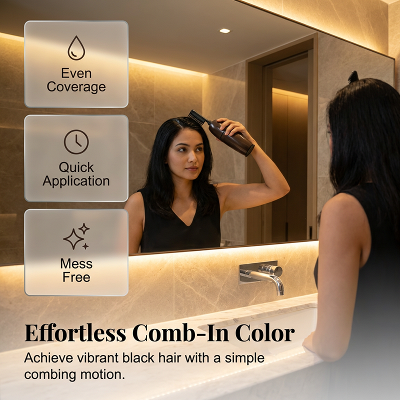 🌿 Tinta per capelli a base vegetale – Copertura totale dei capelli bianchi, colori vivaci e formula delicata. 50% DI SCONTO – OFFERTA LIMITATA