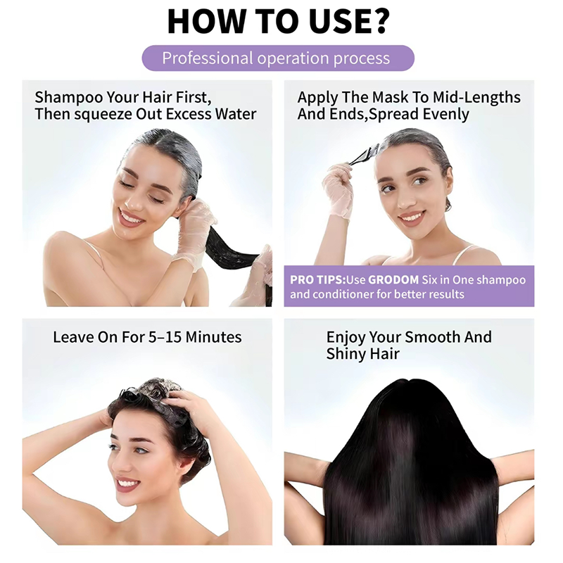 ✨Maschera per capelli idratante e rivitalizzante💇