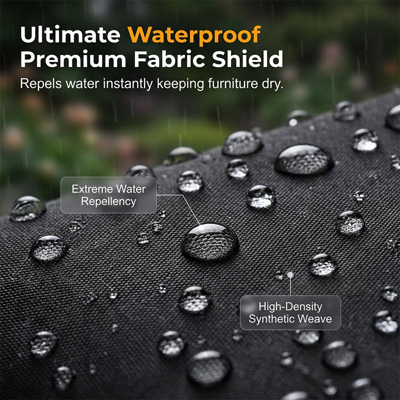 🛡️Telo Coprimobili da Esterno ☀️ | Tessuto Oxford 210D Resistente ad Acqua, Sole e Vento | 6 Misure, Nero o Argento
