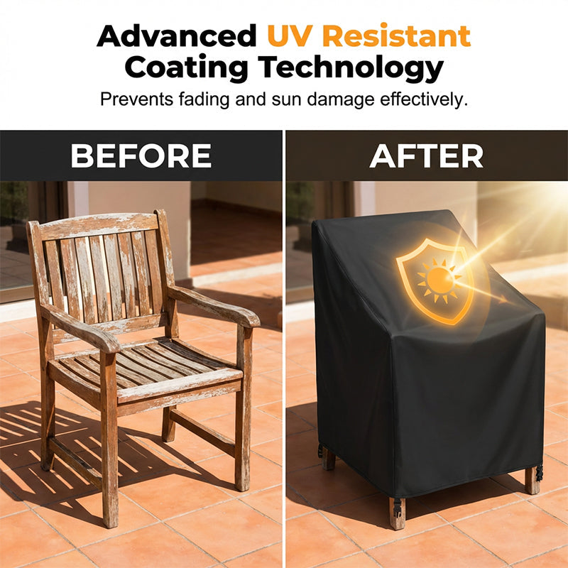 🛡️Telo Coprimobili da Esterno ☀️ | Tessuto Oxford 210D Resistente ad Acqua, Sole e Vento | 6 Misure, Nero o Argento