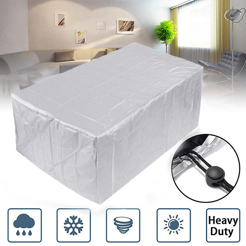 🛡️Telo Coprimobili da Esterno ☀️ | Tessuto Oxford 210D Resistente ad Acqua, Sole e Vento | 6 Misure, Nero o Argento