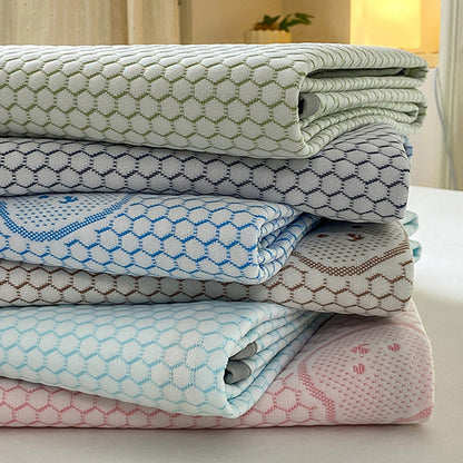 🛏️Set Letto 3 Pezzi Traspirante in Jacquard con Simpatici Orsetti