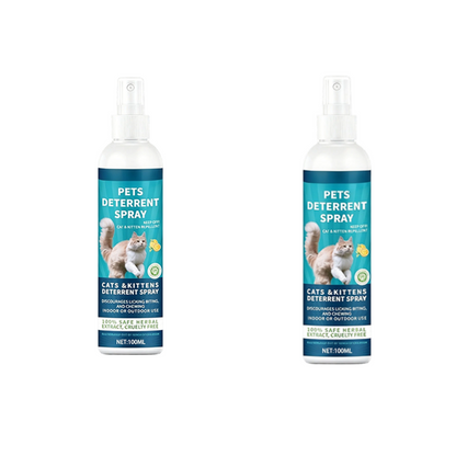 🐾 Spray repellente naturale per gatti e gattini🌿