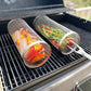 🔥🍖 Offerta BBQ a tempo limitato – Cestello per grigliatura rotante a 360° | Cestello per girarrosto antiaderente per carne, verdure e molto altro