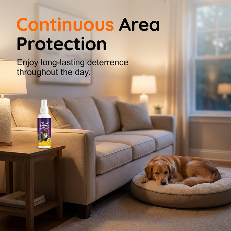 🐾🚫 Via gatti, via cani – 100% naturale! Spray repellente per animali domestici per casa, giardino e mobili – sicuro per persone e animali!