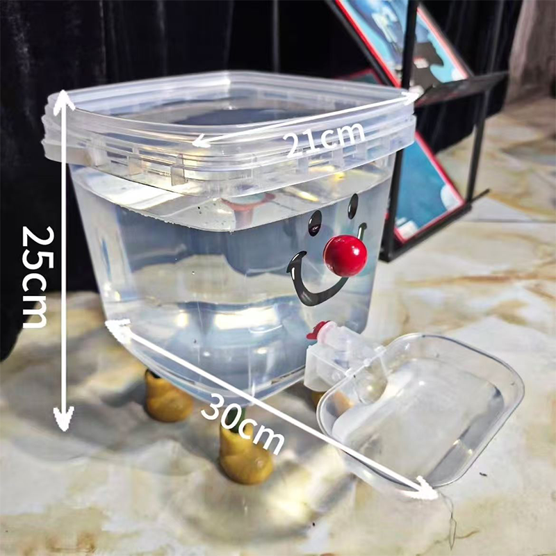 🐾✨ Distributore d’Acqua per Animali ad Alta Capacità – 3L & 5L, Sistema a Gravità Senza Elettricità, Serbatoio Trasparente, Facile da Pulire 💧🐶🐱