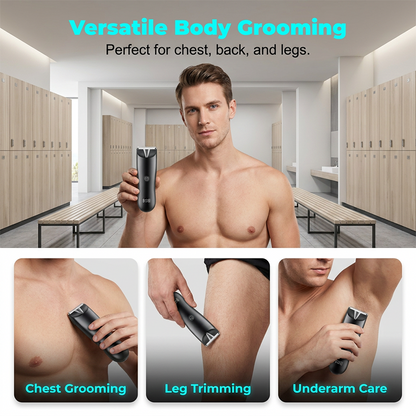 Rasatore elettrico per il corpo da uomo