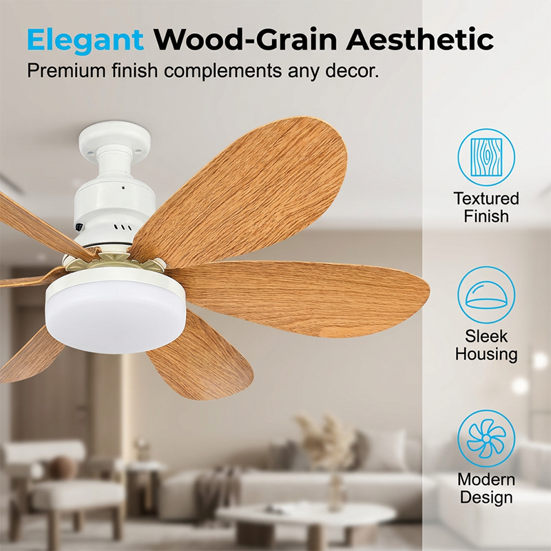 💡Ventilatore da soffitto intelligente 2 in 1 con luce integrata🌬️