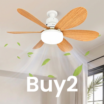 💡Ventilatore da soffitto intelligente 2 in 1 con luce integrata🌬️