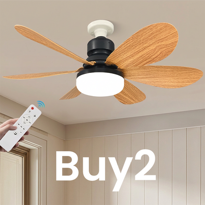 💡Ventilatore da soffitto intelligente 2 in 1 con luce integrata🌬️