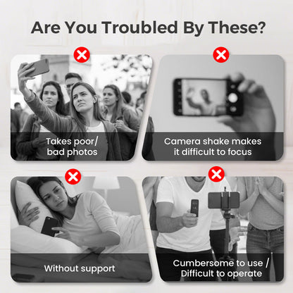 💖Impugnatura per fotocamera Bluetooth con scatto remoto