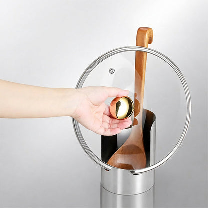 🔥 50% DI SCONTO 🍳 Organizer multifunzionale per utensili da cucina | Realizzato in acciaio inossidabile resistente per una lunga durata · Design verticale salvaspazio · Facile da pulire e antimacchia‑grasso