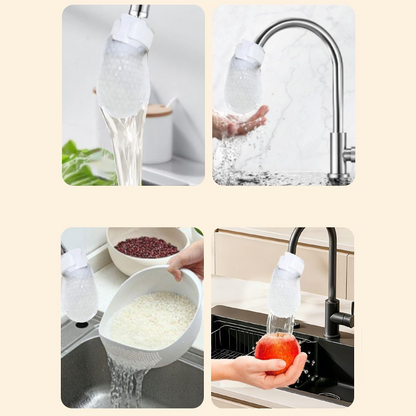 💧Filtro antispruzzo per rubinetto da cucina per la rimozione di sedimenti e ruggine☕🍝