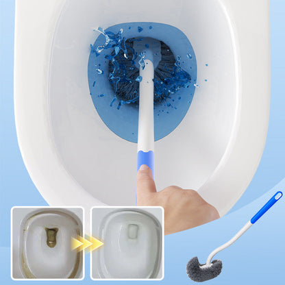 🧼Scopino per WC con sistema di pulizia profonda, da appendere✨