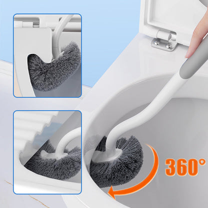 🧼Scopino per WC con sistema di pulizia profonda, da appendere✨