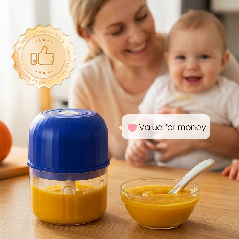⏳🍹 🎁Novità 2026: SCONTO DEL 50%💥Mini robot da cucina multifunzionale senza fili, tritatutto da cucina portatile e wireless per carne macinata, aglio e puree per bambini, aiutante in cucina per una preparazione veloce dei cibi