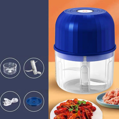 ⏳🍹 🎁Novità 2026: SCONTO DEL 50%💥Mini robot da cucina multifunzionale senza fili, tritatutto da cucina portatile e wireless per carne macinata, aglio e puree per bambini, aiutante in cucina per una preparazione veloce dei cibi