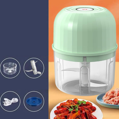 ⏳🍹 🎁Novità 2026: SCONTO DEL 50%💥Mini robot da cucina multifunzionale senza fili, tritatutto da cucina portatile e wireless per carne macinata, aglio e puree per bambini, aiutante in cucina per una preparazione veloce dei cibi