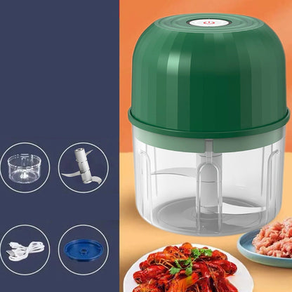 ⏳🍹 🎁Novità 2026: SCONTO DEL 50%💥Mini robot da cucina multifunzionale senza fili, tritatutto da cucina portatile e wireless per carne macinata, aglio e puree per bambini, aiutante in cucina per una preparazione veloce dei cibi