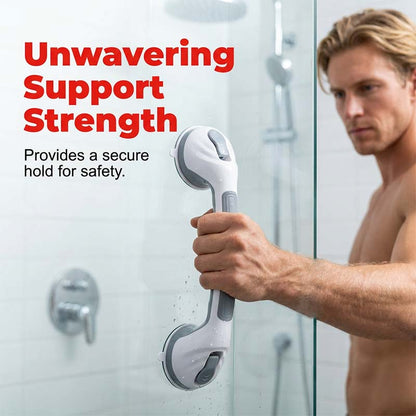 🔥🛁 Maniglione di supporto con ventosa senza foratura – Installa in un secondo, senza danni! 💯