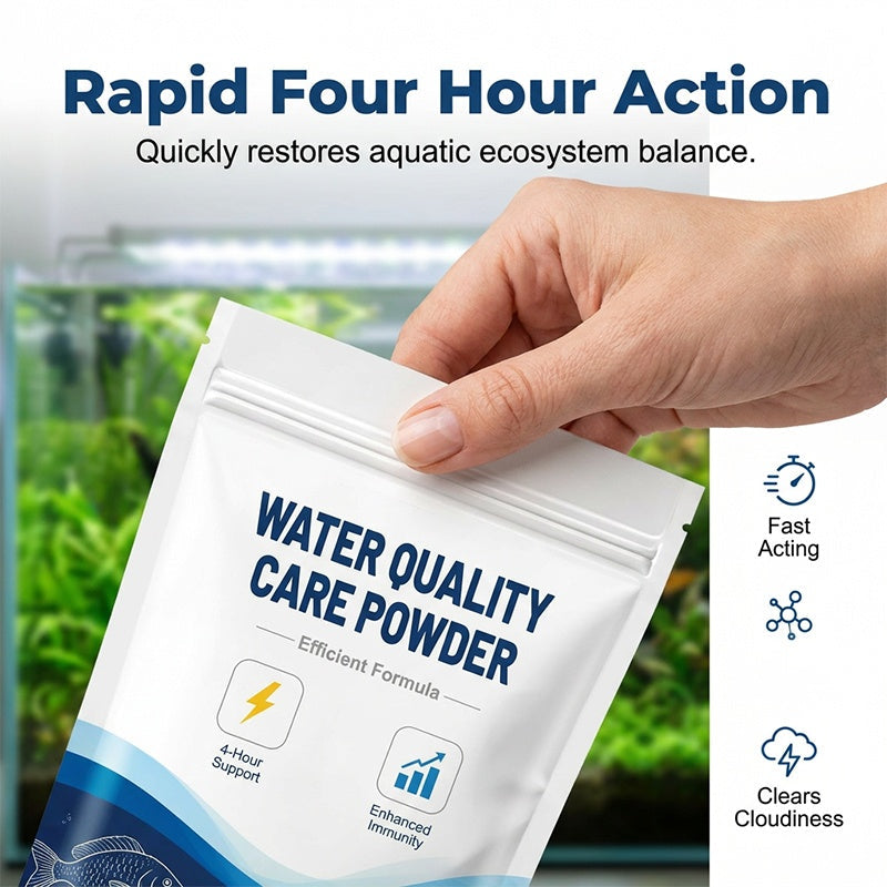 🔄Polvere purificante a base di acqua dolce ad azione rapida🌊