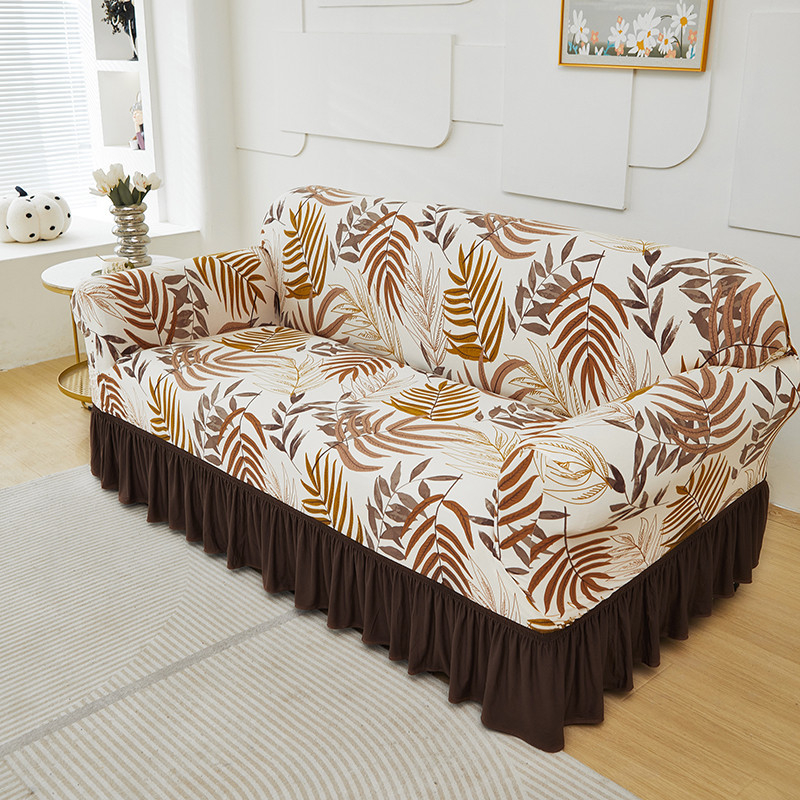 🛋️Coprisdivano altamente elastico – Orlo arricciato e protezione completa