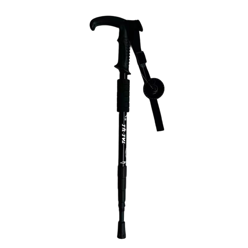 🏔️ Bastone da Trekking Telescopico 3-in-1 – Lega Alluminio 6160, Ammortizzatore Integrato, Lunghezza Regolabile 65-135cm – 6 Colori 🌿💪
