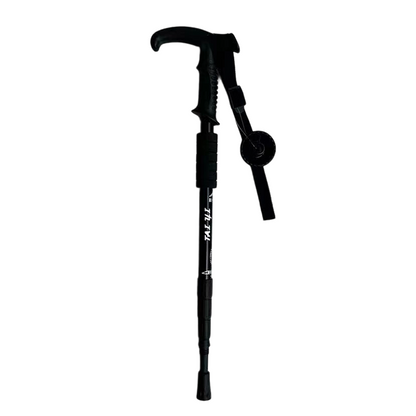 🏔️ Bastone da Trekking Telescopico 3-in-1 – Lega Alluminio 6160, Ammortizzatore Integrato, Lunghezza Regolabile 65-135cm – 6 Colori 🌿💪