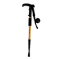 🏔️ Bastone da Trekking Telescopico 3-in-1 – Lega Alluminio 6160, Ammortizzatore Integrato, Lunghezza Regolabile 65-135cm – 6 Colori 🌿💪