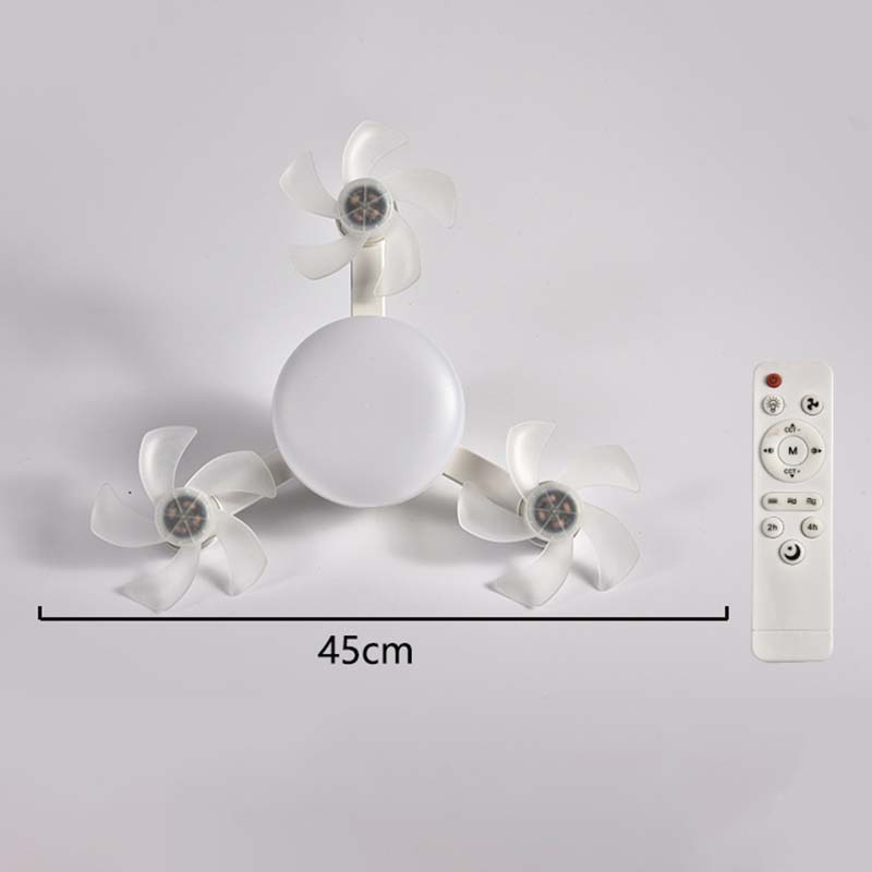 🌀Nuovo ventilatore da soffitto con lampada con attacco E27 – silenzioso ventilatore LED 2 in 1 con telecomando, una combinazione a basso consumo energetico di raffreddamento e illuminazione per la casa e la camera da letto