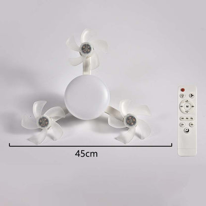 🌀Nuovo ventilatore da soffitto con lampada con attacco E27 – silenzioso ventilatore LED 2 in 1 con telecomando, una combinazione a basso consumo energetico di raffreddamento e illuminazione per la casa e la camera da letto