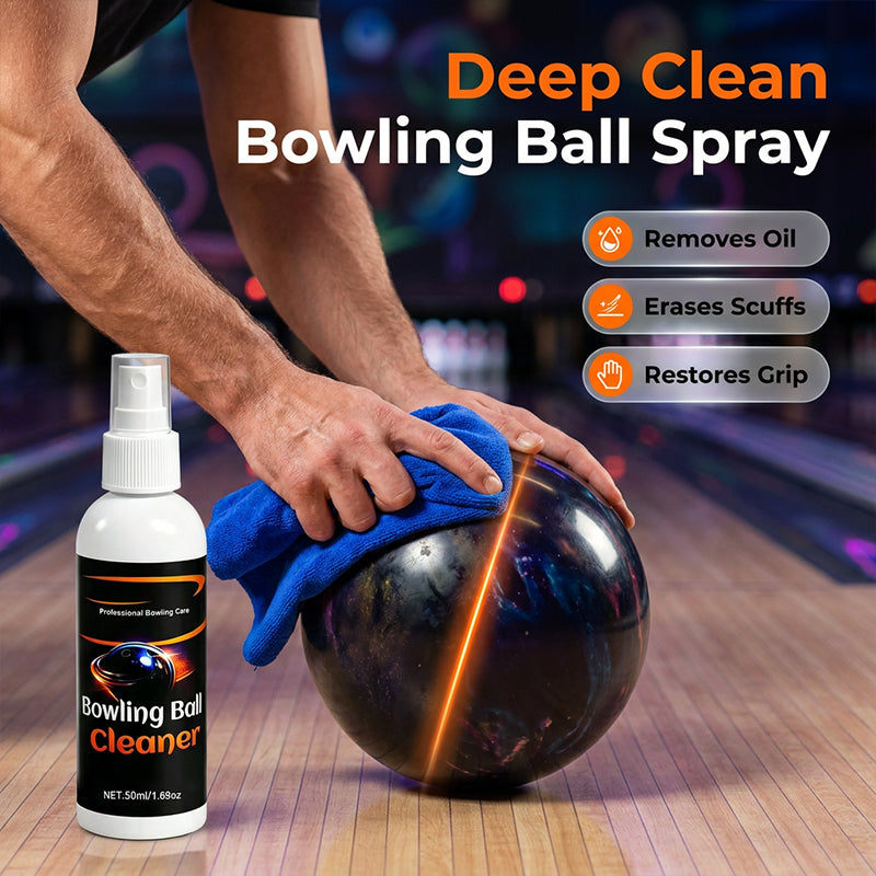 Tragbares Reinigungsspray für Bowlingkugeln