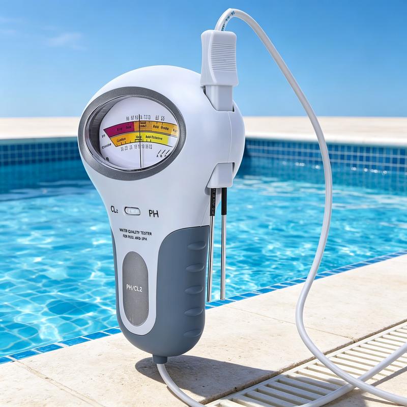 🔬💧 Tester pH & Cl2 Cloro – 50% SCONTO! Misurazione precisa di pH e Cloro in piscina – semplice, veloce, affidabile. 🔥🏊