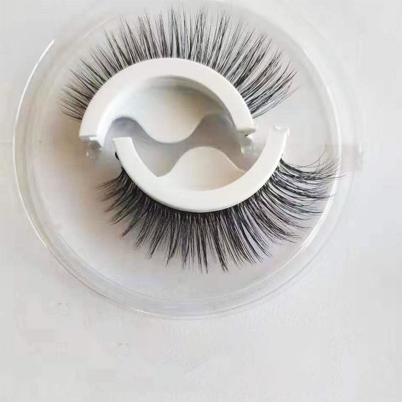 👁️✨ Ciglia Finte Autoadesive Riutilizzabili – Senza Colla | Applicazione in 3 Secondi | Aspetto Naturale | Fibre Sintetiche Ipoallergeniche | 7 Stili | 3 Paia + Astuccio | Ideale per Trucco Quotidiano & Occasioni Speciali 💄🌸