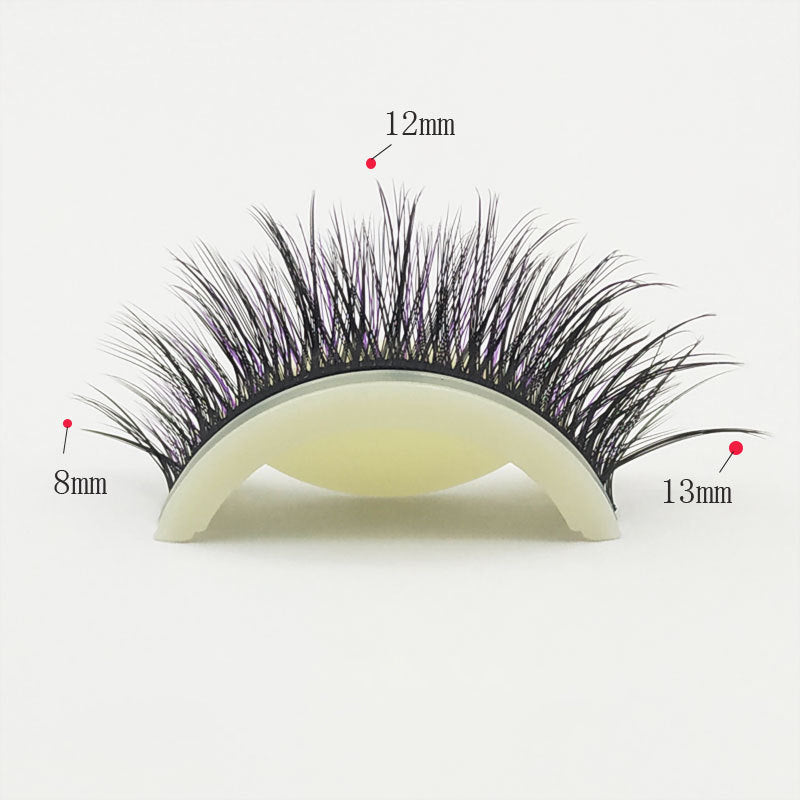 👁️✨ Ciglia Finte Autoadesive Riutilizzabili – Senza Colla | Applicazione in 3 Secondi | Aspetto Naturale | Fibre Sintetiche Ipoallergeniche | 7 Stili | 3 Paia + Astuccio | Ideale per Trucco Quotidiano & Occasioni Speciali 💄🌸