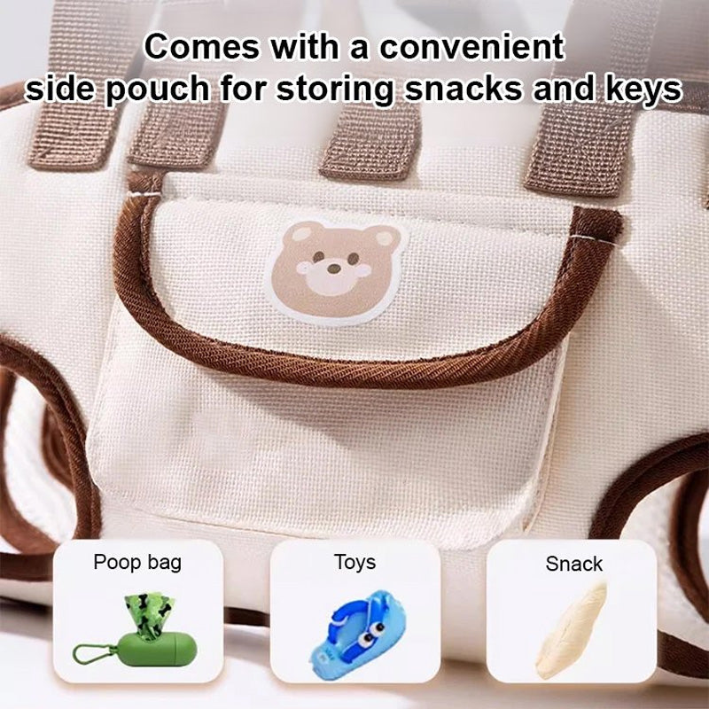 🐶 OFFERTA CALDA 🎒 Trasportino 2-in-1 portatile e traspirante per animali – borsa a tracolla + zaino | Ovunque, in qualsiasi momento! 🐾✨