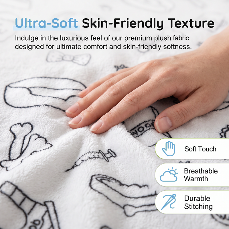 🔥ULTIMO GIORNO DI SALDI 50% DI SCONTO!!🎨✨Kit coperta da colorare creativa e accogliente