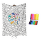 🔥ULTIMO GIORNO DI SALDI 50% DI SCONTO!!🎨✨Kit coperta da colorare creativa e accogliente