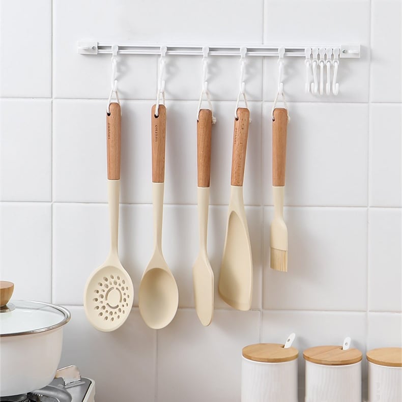 🔥 Appendi Tutto Subito! Porta Utensili a Parete Regolabile Senza Forare – Soluzione Salvaspazio per Cucina, Garage e Officina. Installazione Rapida e Senza Trapano.