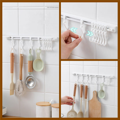 🔥 Appendi Tutto Subito! Porta Utensili a Parete Regolabile Senza Forare – Soluzione Salvaspazio per Cucina, Garage e Officina. Installazione Rapida e Senza Trapano.