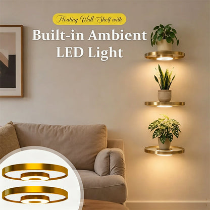💡 Mensola Flottante con Illuminazione LED Integrata