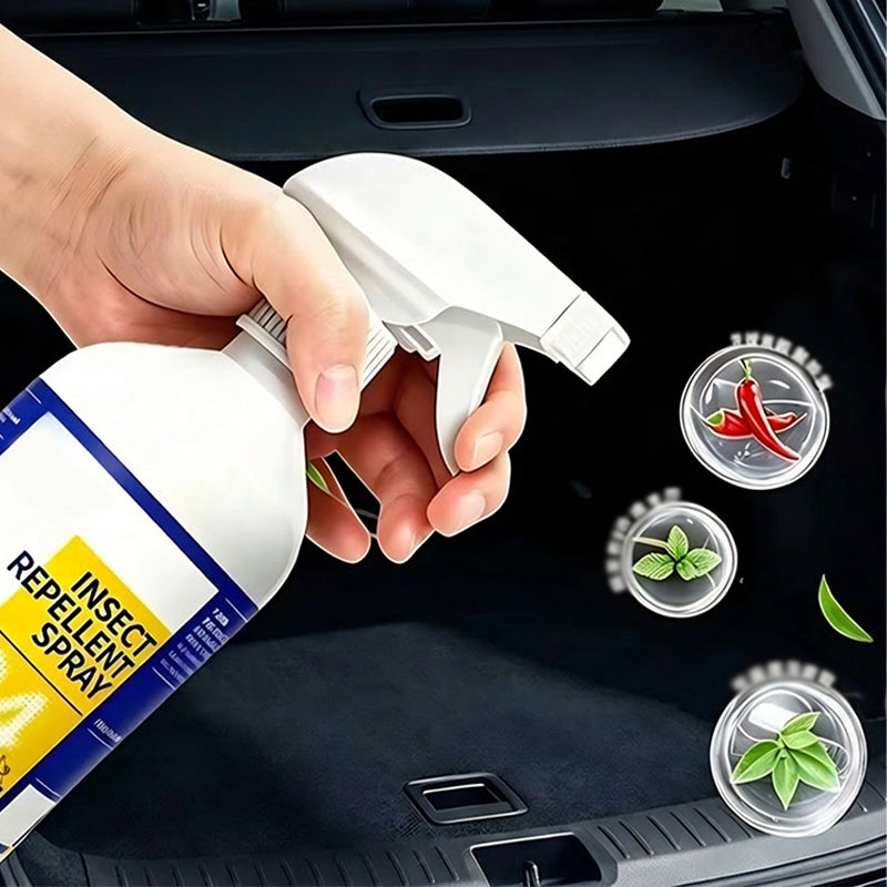 🐭🚫 SCONTO 50%! Spray universale anti-roditore – Di origine vegetale, inodore e a lunga durata – Allontana topi, ratti e altri roditori – Perfetto per cantina, garage, giardino e auto ✨