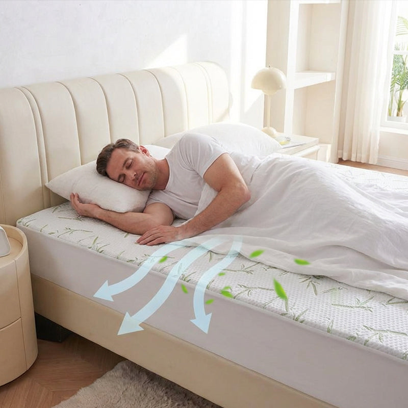 🔥 -50% Oggi: Coprimaterasso Impermeabile in Fibra di Bambù – Superficie morbida e traspirante, protezione TPU 100%, elastico 360° per un fissaggio perfetto. Lavabile in lavatrice.